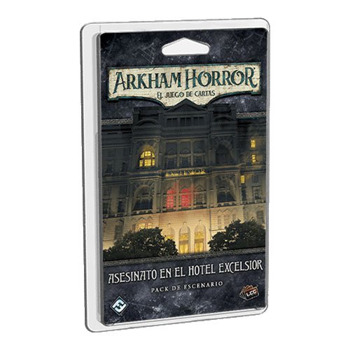 Arkham Horror: El Juego de Cartas – Asesinato en el Hotel Excelsior: Pack de Escenario